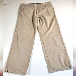 Cabelas Casuals Mens Pants 36x30  Tan Beige made in peru khaki